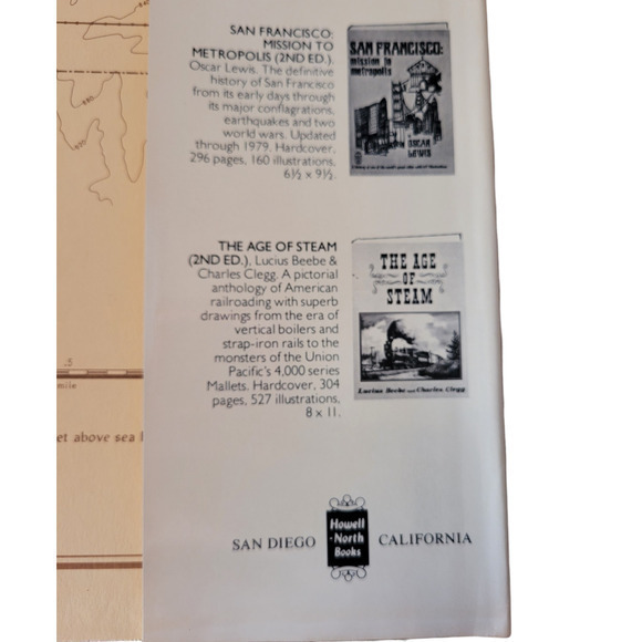 The Cable Car in America by George W Hilton 1982 Railroad Hardcover Book Railfan - Picture 11 of 11